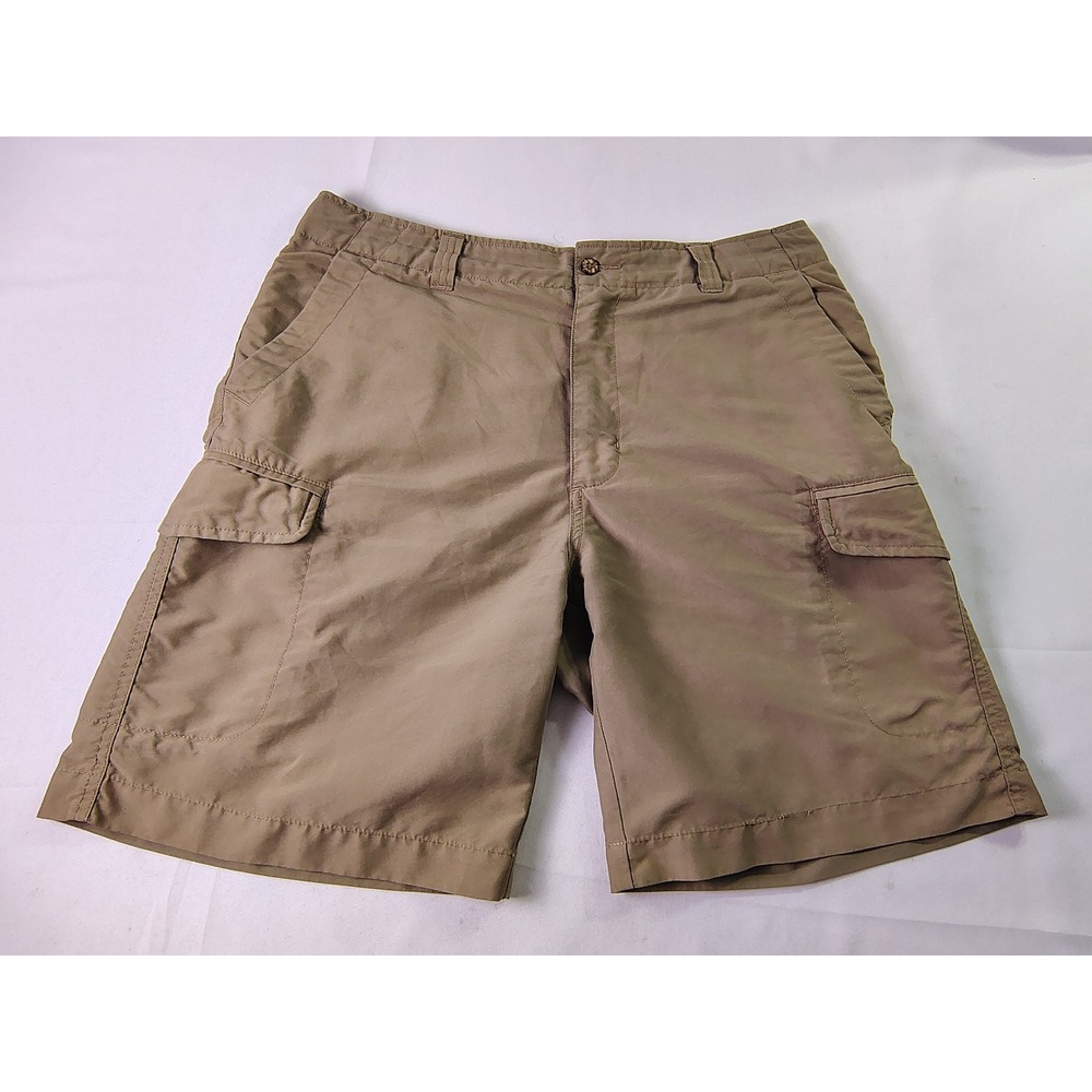 Quiksilver Edition Mens Cargo Shorts Khaki Tan Surf Gorpcore Utility Skate Sz 33